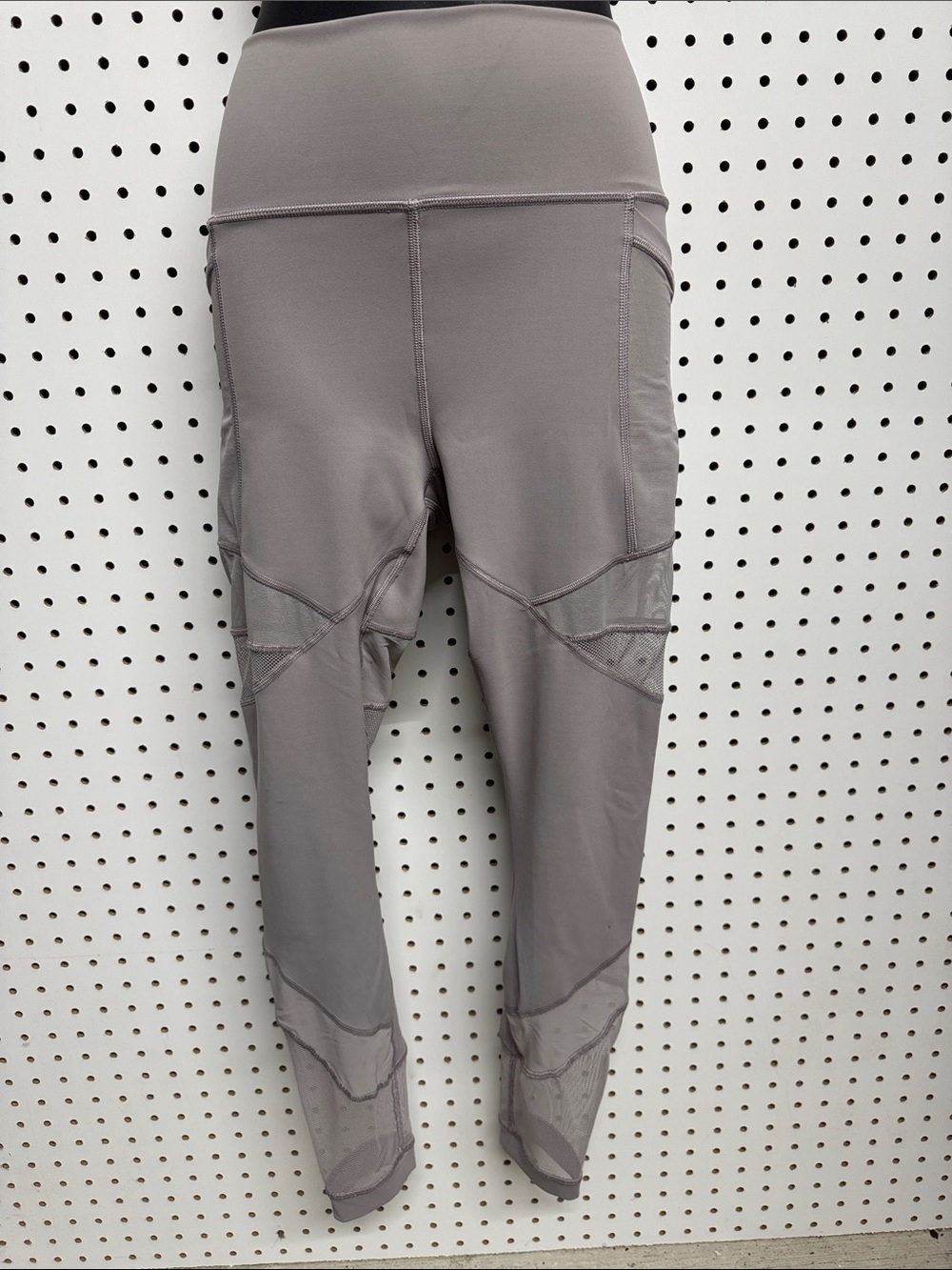 lululemon athletica Women's High-Rise Mesh Panel Leggings - Gray